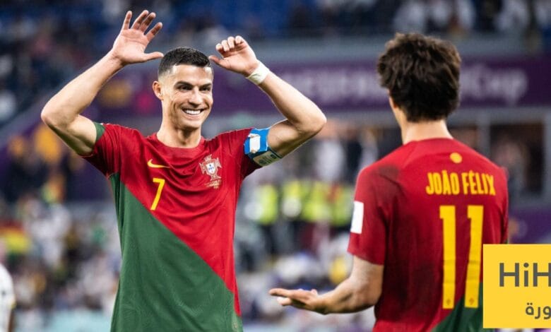 جواو فيليكس متحمس لمجاورة رونالدو في النصر والعمل مع خيسوس