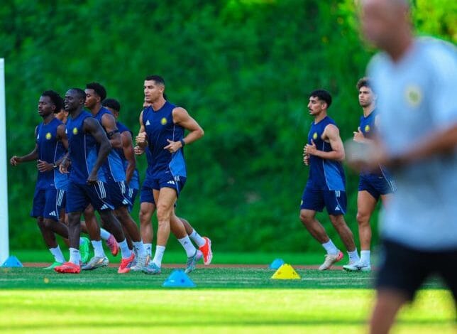 لاعب النصر في طريقه إلى الخلود