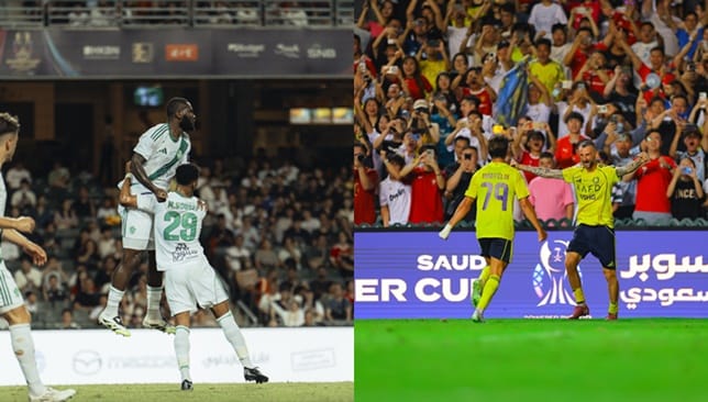 موعد مباراة النصر والأهلي في نهائي كأس السوبر السعودي والقناة الناقلة