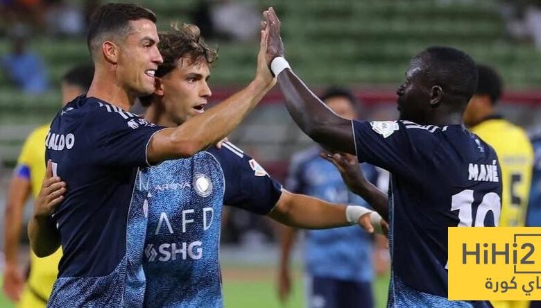 رباعي هجوم النصر يشعل مباريات الموسم الحالي